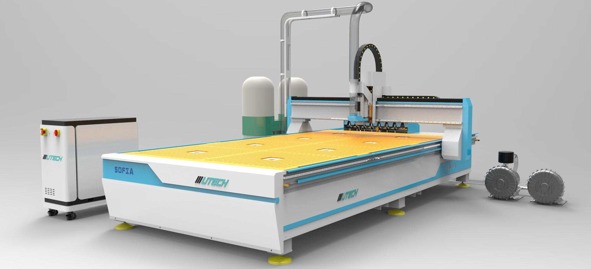 Como funciona uma máquina roteadora CNC