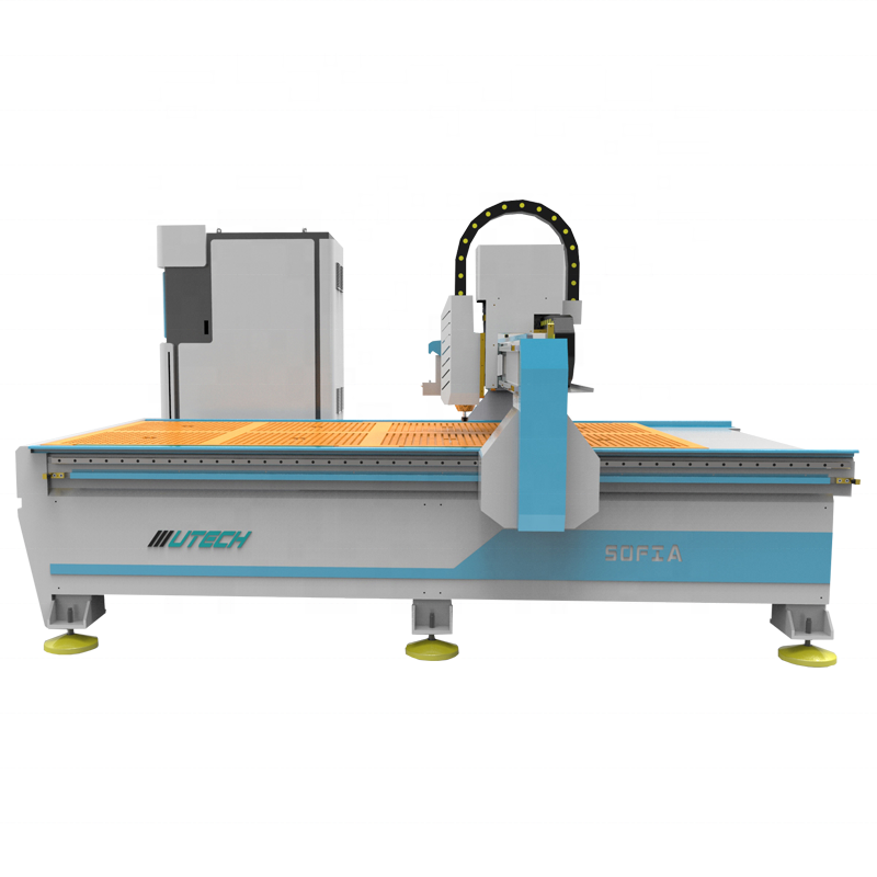 Máquina roteadora CNC OKC 1325 1530 de boa qualidade para corte de papel