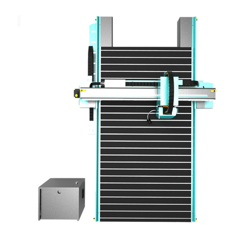 Pvc Mdf Madeira Gravura Plástica Corte Roteador Cnc com Câmera Ccd 1325