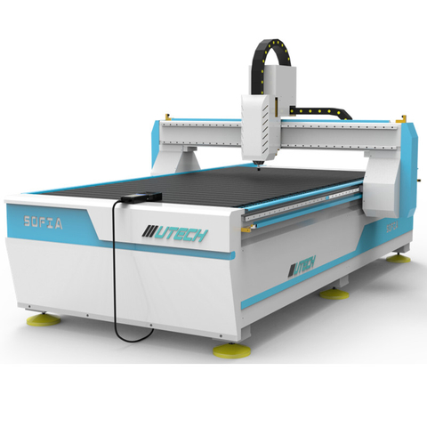 Máquina de entalhar madeira 1325, roteador CNC com controle DSP para corte de madeira, alumínio e metal 