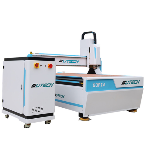 Roteador CNC profissional de faca oscilante 4*8FT para acrílico de madeira