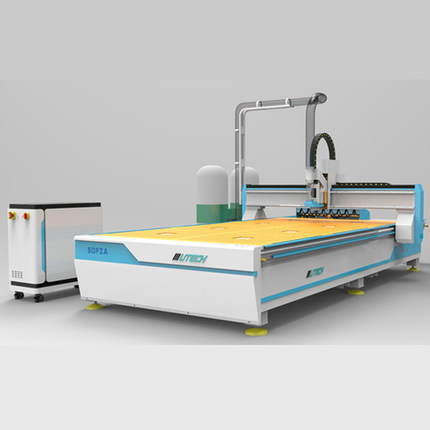 Máquina roteadora CNC Atc de 4 eixos com dispositivo rotativo