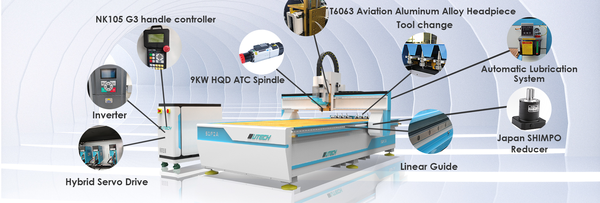 máquina de gravação cnc