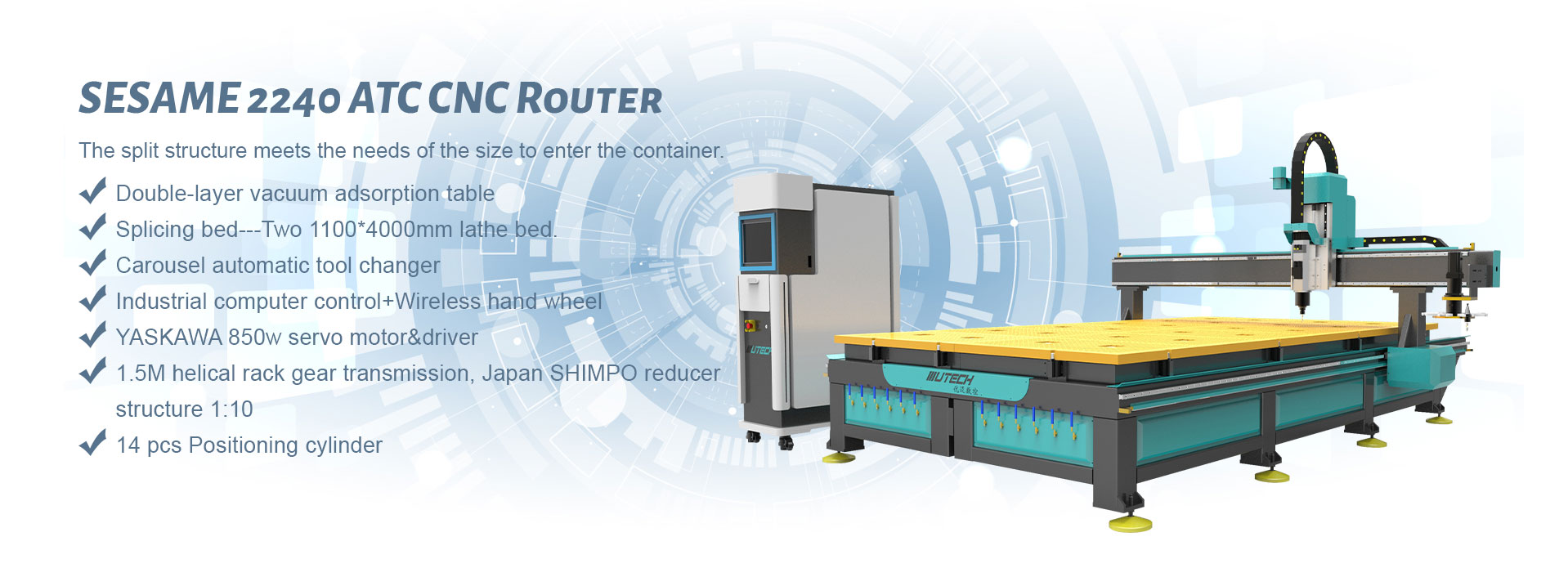 Roteador CNC ATC