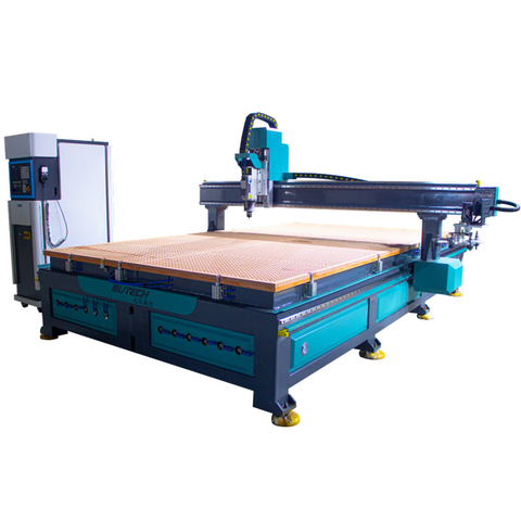 Roteador CNC ATC pneumático para fabricação de portas de gabinete 2240