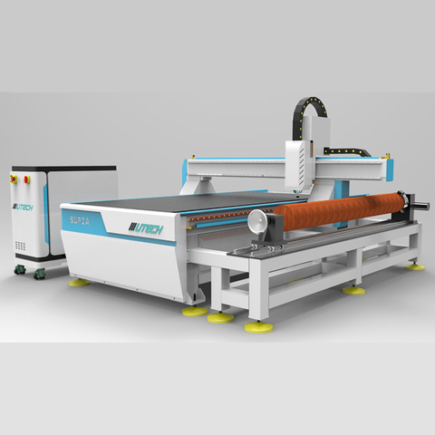 Máquina de gravação cnc roteador de madeira atc ​​de 4 eixos cnc para madeira