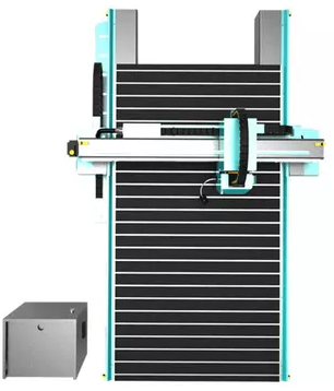 Máquina de corte de folha KT de espuma de PVC CCD mais faca oscilante Roteador CNC de madeira