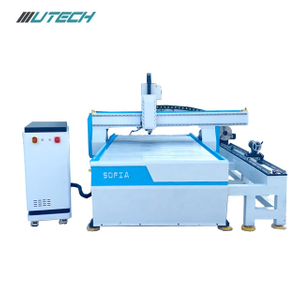 Roteador Cnc Atc Automático de Alumínio Industrial com Rotativo