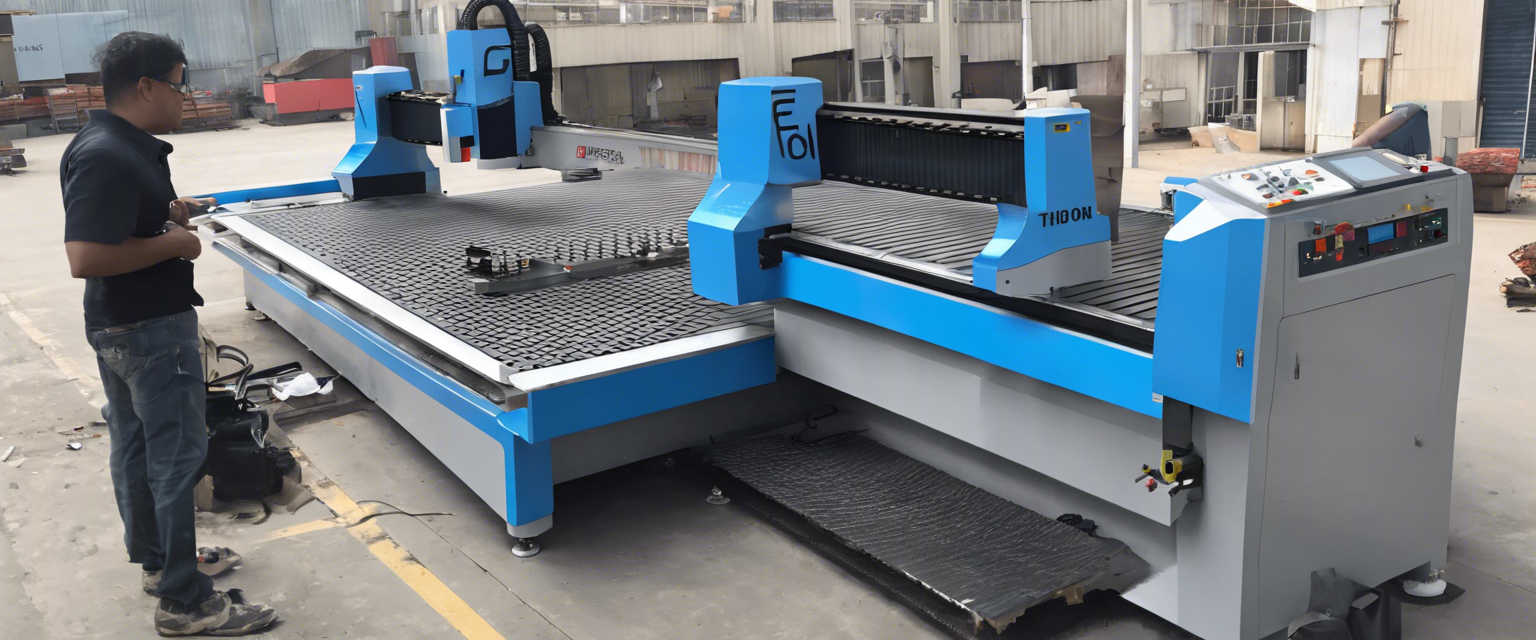 Cortador CNC de metal grosso-1530