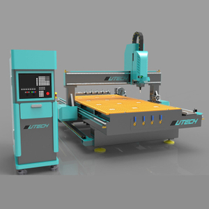 Máquina de fabricação de móveis com roteador CNC de madeira para troca automática de ferramentas