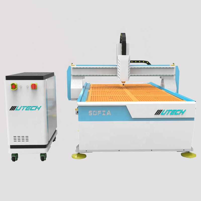 Máquina de gravação e roteador de madeira CNC multifuncional 1325 ATC 4 * 8 pés com troca automática de ferramentas